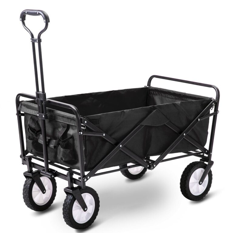 150 KG Heavy Duty Foldable Folding Garden Trolley Cart Wagon Hirix