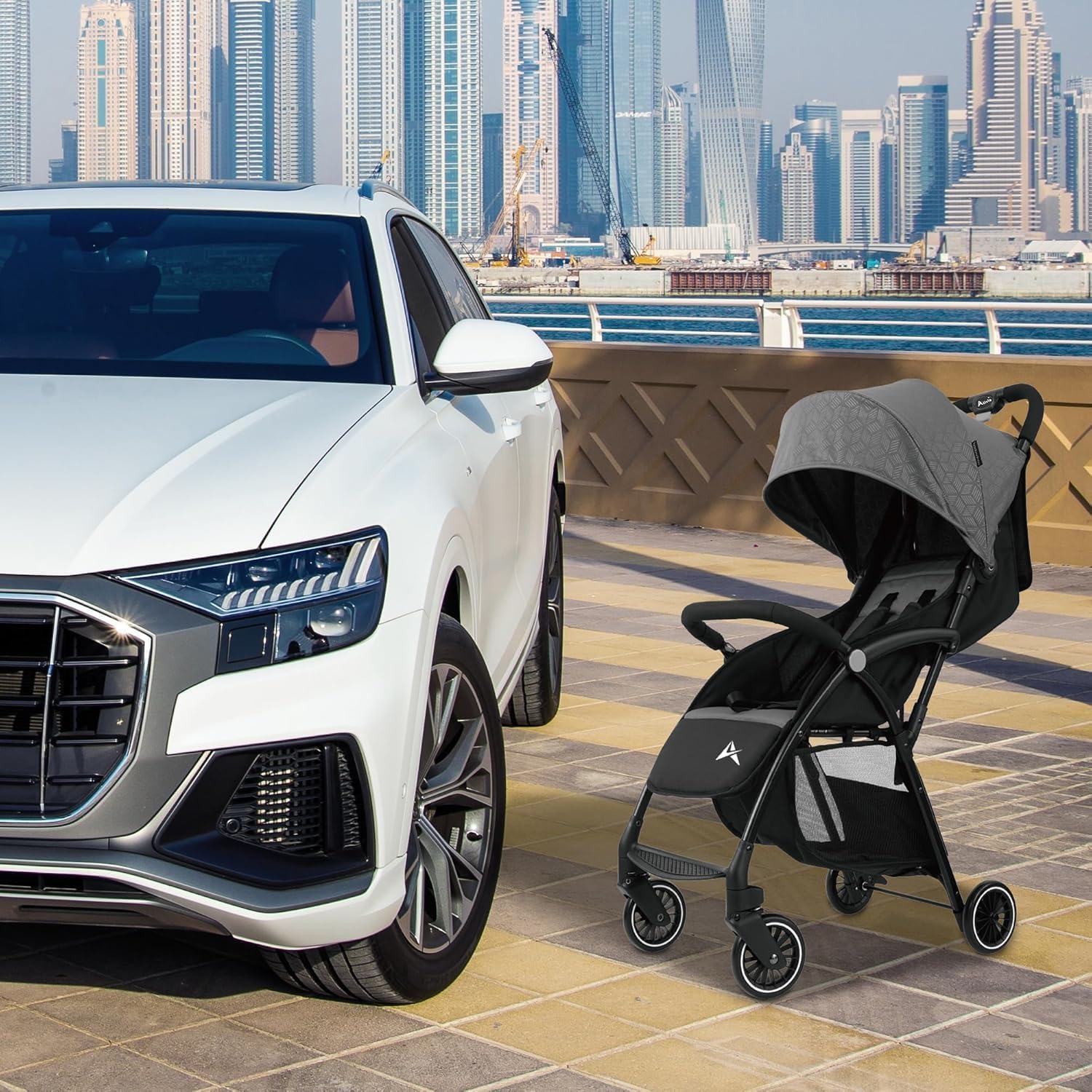 Adjustable Portable Folding Baby Stroller-Compact &Portable Stroller,Lightweight - Image 5