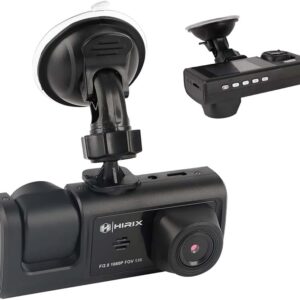 Alivio Night Vision Motion Detection Dash Cam Front and Rear Camera 1080P, G-sensor Full HD Dual Dash In Car Dashcam