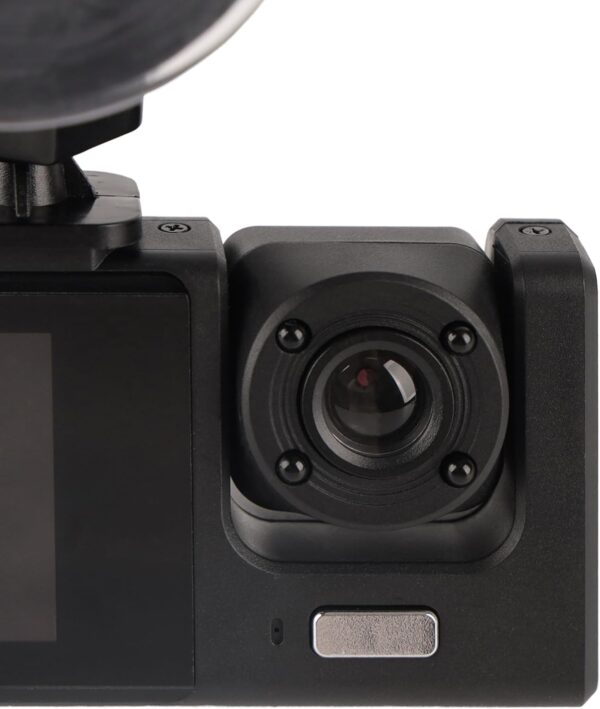 Alivio Night Vision Motion Detection Dash Cam Front and Rear Camera 1080P, G-sensor Full HD Dual Dash In Car Dashcam - Image 9