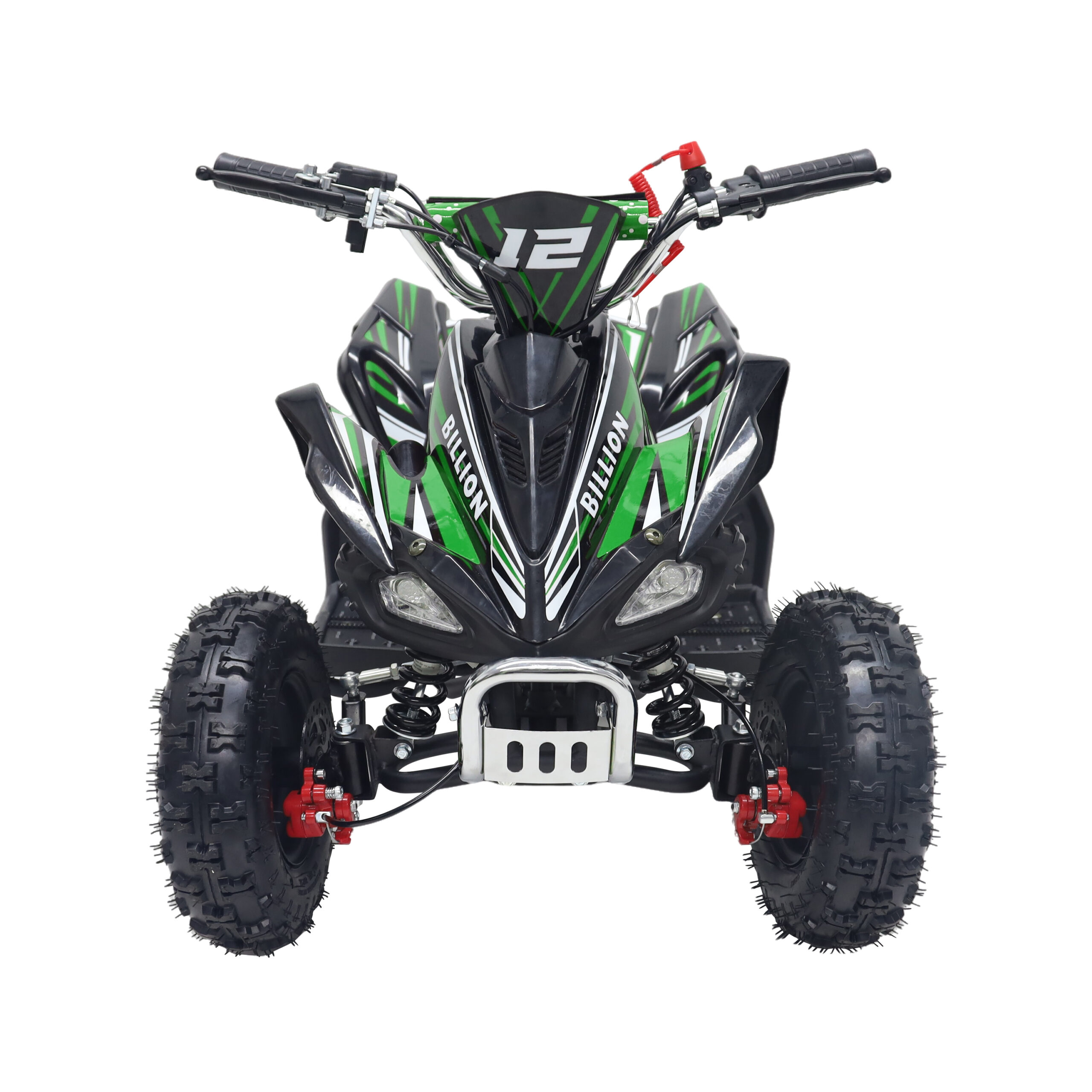 Alivio 49cc Premium Kids Mini Petrol Quad Bike – 2-Stroke Air-Cooled Engine, Horizontal Cylinder, 6" Off-Road Tyres, Front & Rear Disc Brakes - Image 2