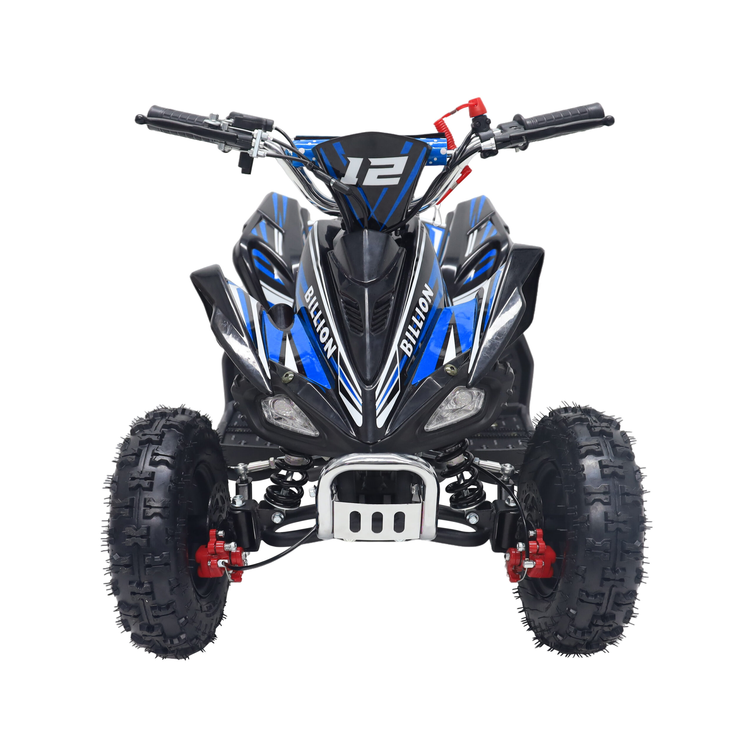 Alivio 49cc Premium Kids Mini Petrol Quad Bike – 2-Stroke Air-Cooled Engine, Horizontal Cylinder, 6" Off-Road Tyres, Front & Rear Disc Brakes - Image 9
