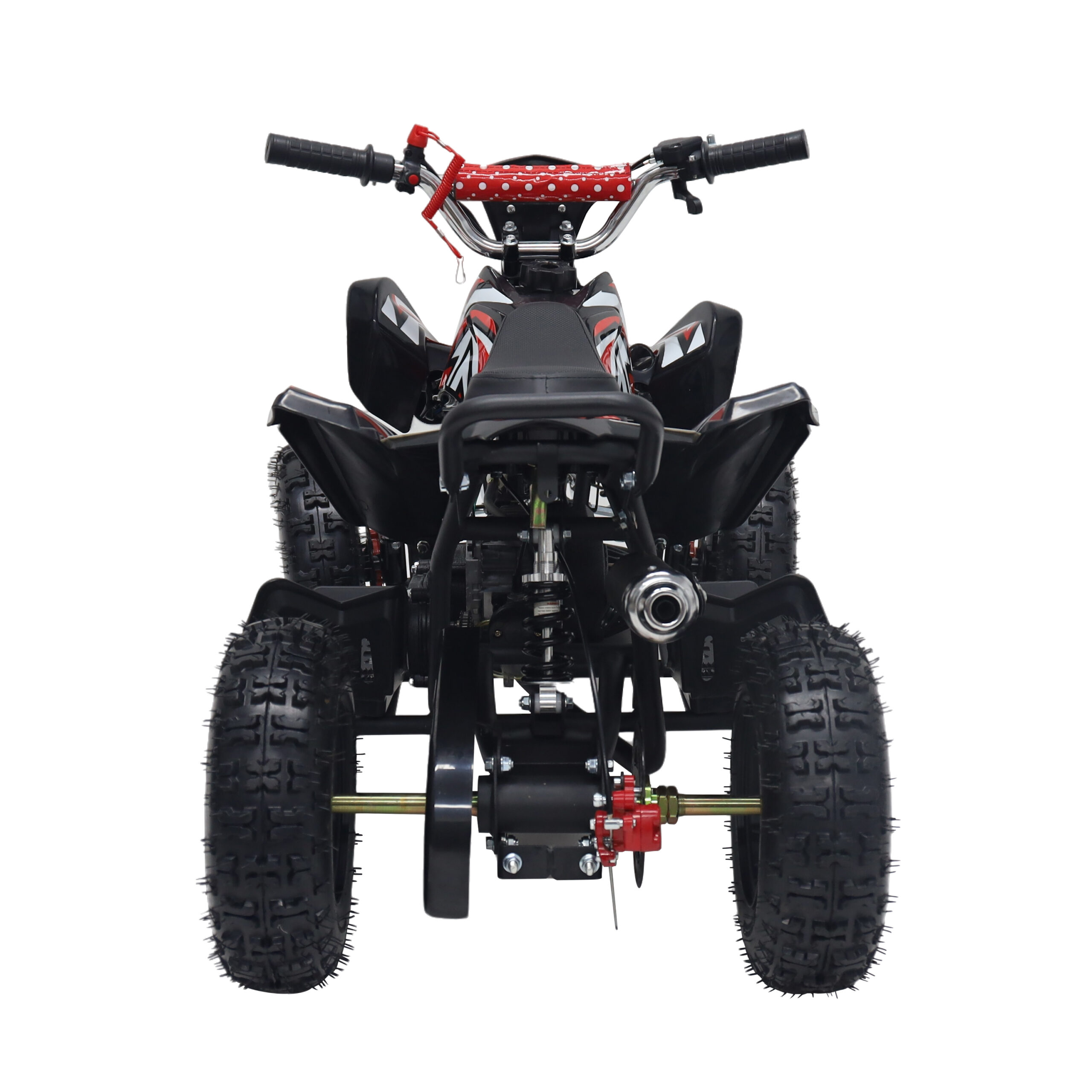 Alivio 49cc Premium Kids Mini Petrol Quad Bike – 2-Stroke Air-Cooled Engine, Horizontal Cylinder, 6" Off-Road Tyres, Front & Rear Disc Brakes - Image 26