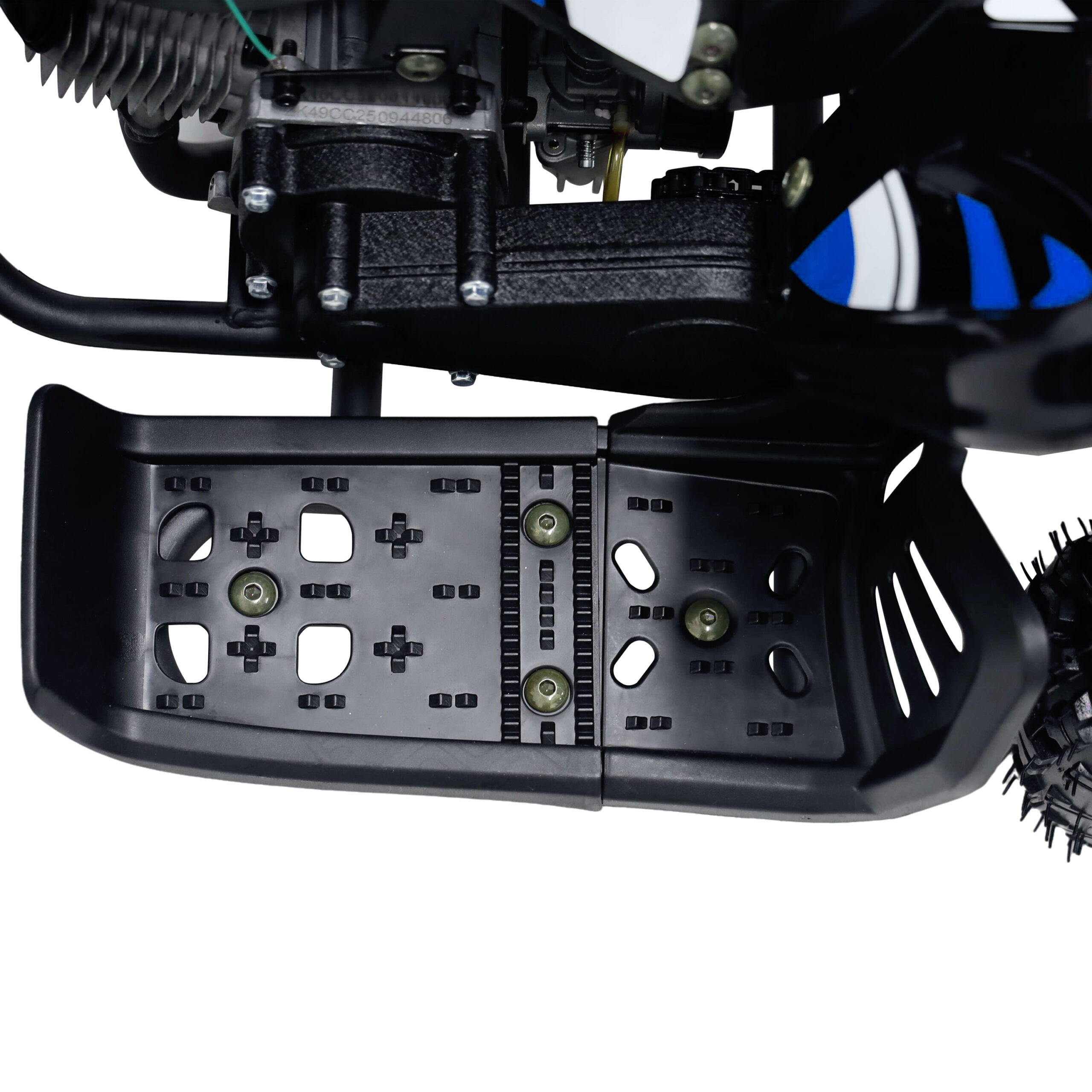 Alivio 49cc Premium Kids Mini Petrol Quad Bike – 2-Stroke Air-Cooled Engine, Horizontal Cylinder, 6" Off-Road Tyres, Front & Rear Disc Brakes - Image 13