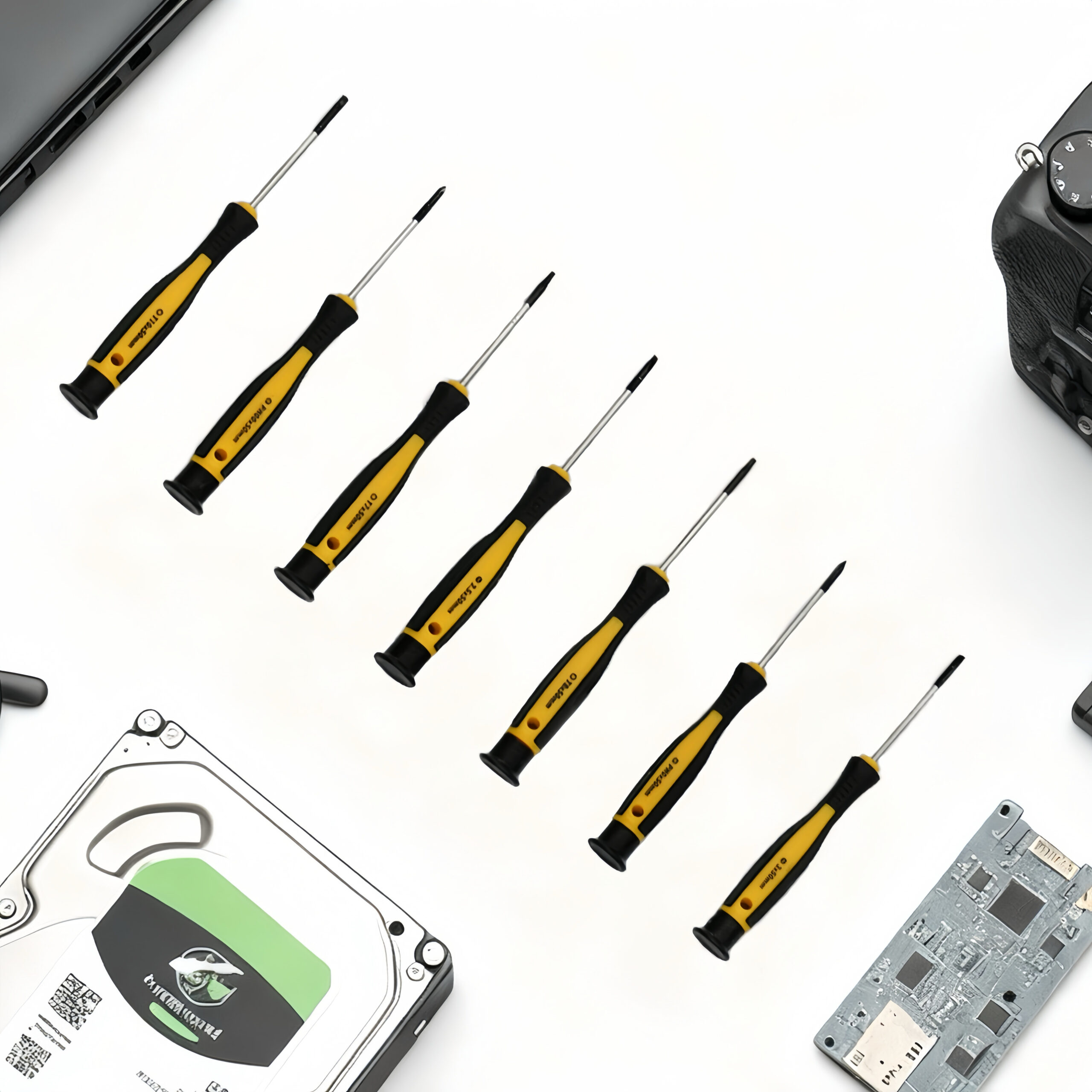 Alivio 43-Piece Screwdriver Tool Set, Chrome Vanadium Steel Magnetic Tips - PP+TPR Soft Grip Non-Slip Ergonomic Handles, Durable Storage Case for Home, DIY & Professional Repair - Image 6