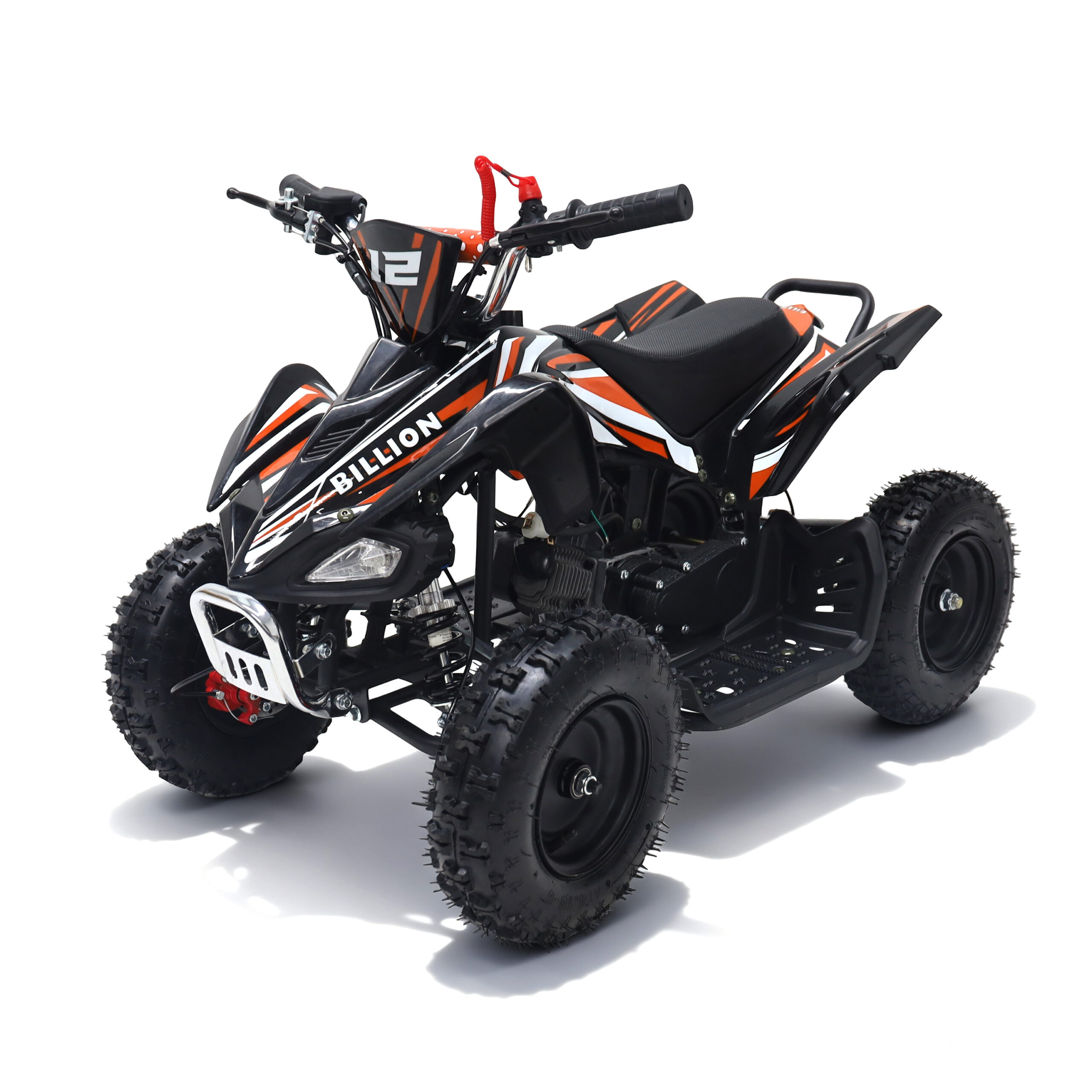 Alivio 49cc Premium Kids Mini Petrol Quad Bike – 2-Stroke Air-Cooled Engine, Horizontal Cylinder, 6" Off-Road Tyres, Front & Rear Disc Brakes - Image 23