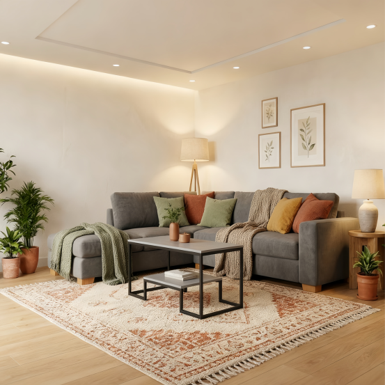 Alivio 2-Tier Modern Industrial Coffee Table with Metal Frame & Glass Top – Dual Storage Shelves, Sturdy Center Table for Living Room, Home & Office - Image 22