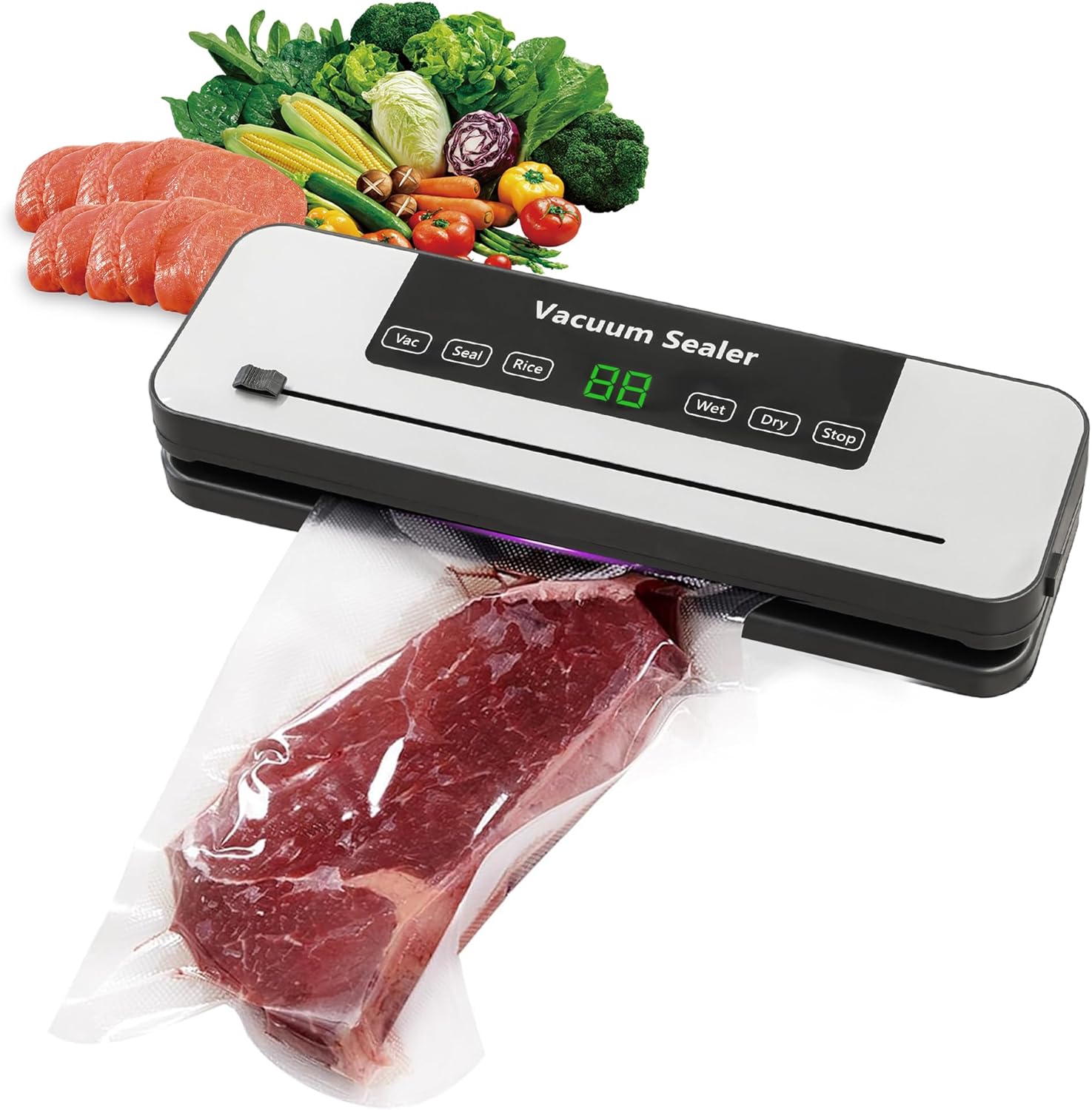Alivio Multi-Function Vacuum Sealer Machine with Powerful Suction - Image 10